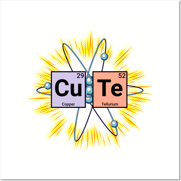 Cute Chemistry Wall Art by Markaneu